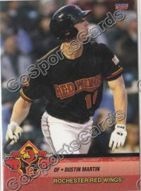 2010 Rochester Red Wings Dustin Martin