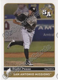 2012 San Antonio Missions Dustin Pease