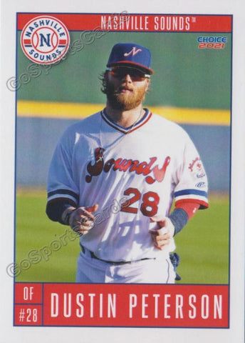 2021 Nashville Sounds Dustin Peterson
