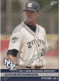 2011 New Orleans Zephyrs Dustin Richardson