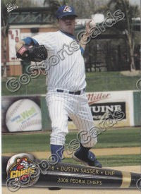 2008 Peoria Chiefs Dustin Sasser