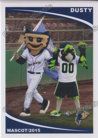 2015 Tri City Dust Devils Dusty Mascot