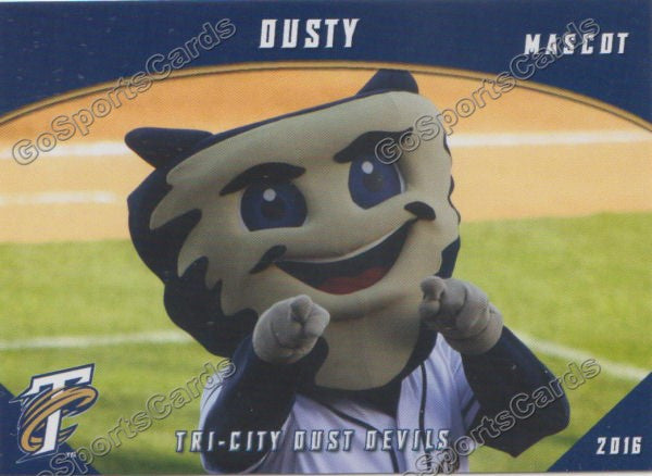 2016 Tri City Dust Devils Dusty Mascot