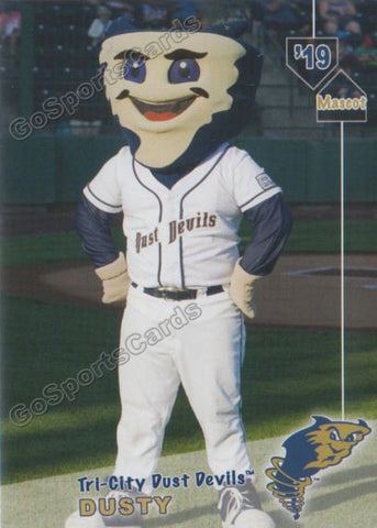 2019 Tri City Dust Devils Dusty Mascot