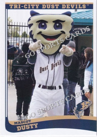 2022 Tri City Dust Devils Dusty Mascot