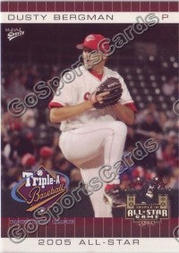 2005 Pacific Coast League All-Star Game Multi-Ad Dusty Bergman