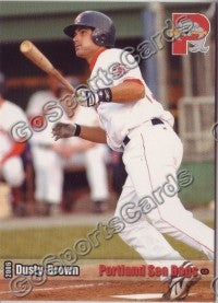 2006 Portland Seadogs Dusty Brown
