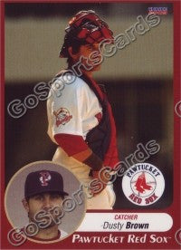 2009 Pawtucket Red Sox Dusty Brown
