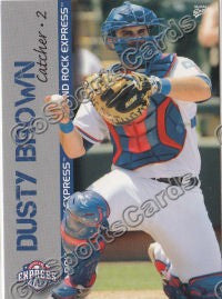 2012 Round Rock Express Dusty Brown
