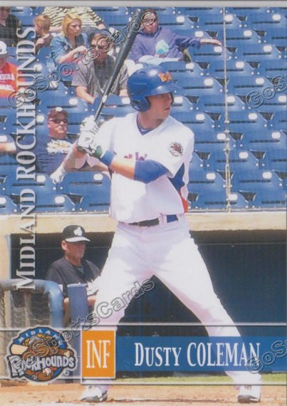 2014 Midland RockHounds Dusty Coleman