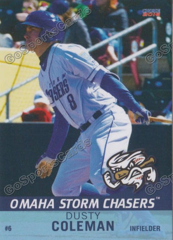 2016 Omaha Storm Chasers Dusty Coleman