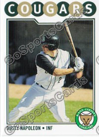 2009 Kane County Cougars Dusty Napoleon