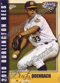 2010 Burlington Bees Dusty Odenbach
