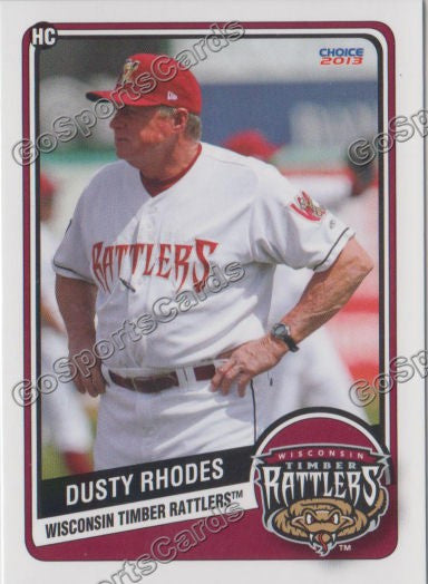 2013 Wisconsin Timber Rattlers Dusty Rhodes