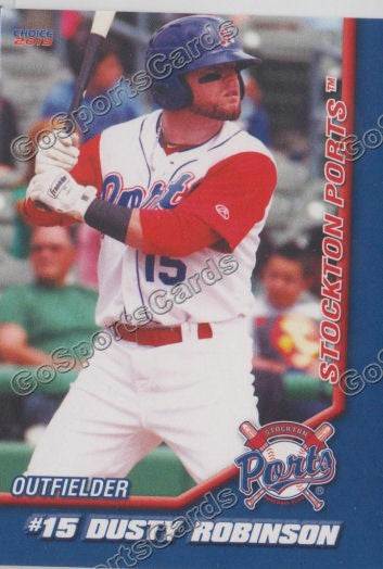 2013 Stockton Ports Dusty Robinson