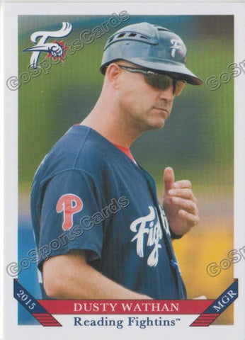 2015 Reading Fightins Dusty Wathan