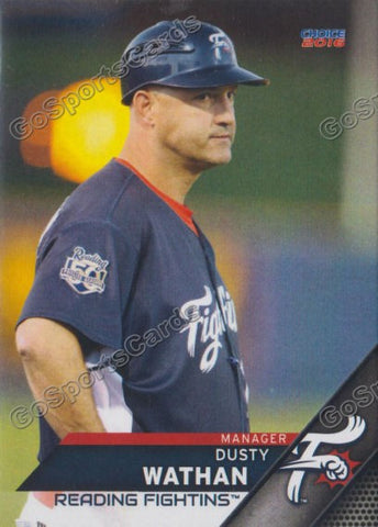 2016 Reading Fightin Phils Playoffs Dusty Wathan