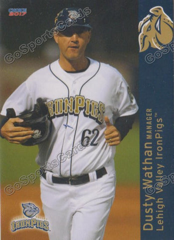 2017 Lehigh Valley IronPigs Dusty Wathan