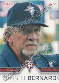 2012 Tacoma Rainiers Dwight Bernard