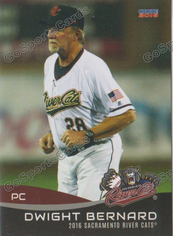 2016 Sacramento River Cats Dwight Bernard