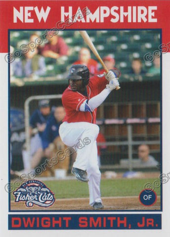 2016 New Hampshire Fisher Cats Dwight Smith Jr