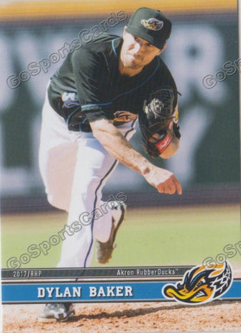 2017 Akron RubberDucks Dylan Baker