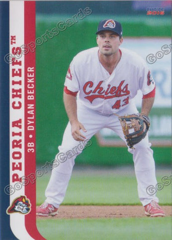 2016 Peoria Chiefs Dylan Becker