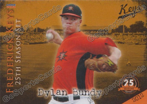 2013 Frederick Keys 25 Anniversary Dylan Bundy