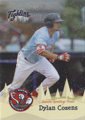 2016 Reading Fightin Phils Holiday Dylan Cozens
