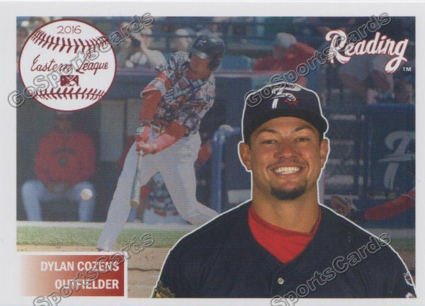 2016 Reading Fightin Phils Top Prospect 11 Dylan Cozens