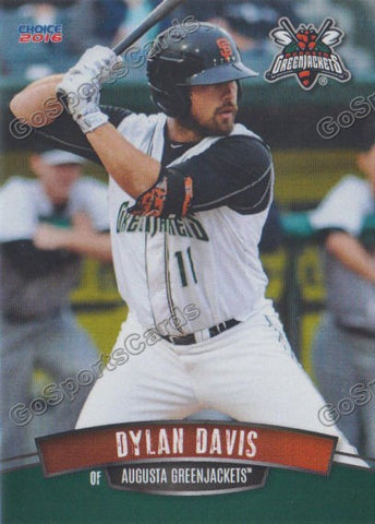 2016 Augusta Greenjackets Dylan Davis