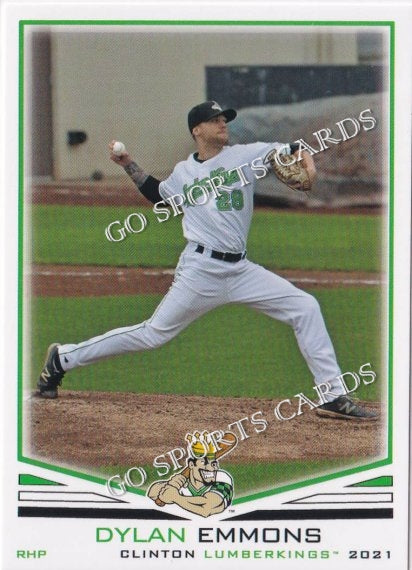 2021 Clinton LumberKings Dylan Emmons