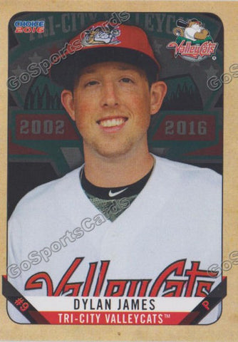 2016 Tri City ValleyCats Dylan James