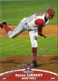 2007 Orem Owlz Dylan Lindsey