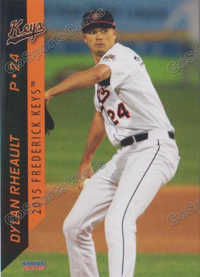 2015 Frederick Keys Dylan Rheault