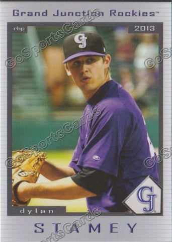 2013 Grand Junction Rockies Dylan Stamey