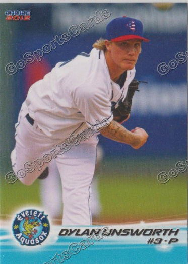 2012 Everett AquaSox Dylan Unsworth