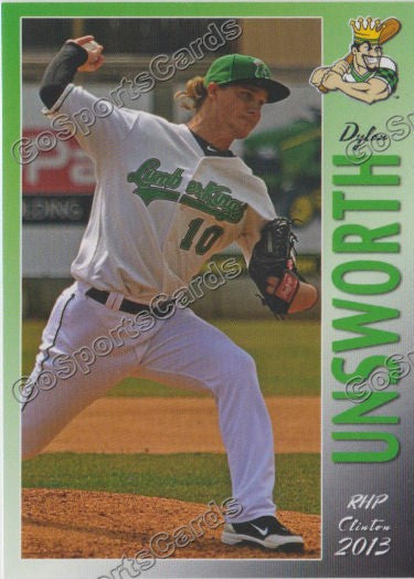2013 Clinton Lumberkings Dylan Unsworth