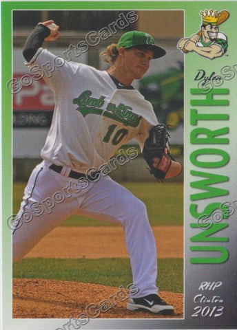 2013 Clinton Lumberkings Dylan Unsworth