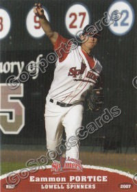 2007 Lowell Spinners Eammon Portice