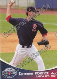 2009 Salem Red Sox Eammon Portice
