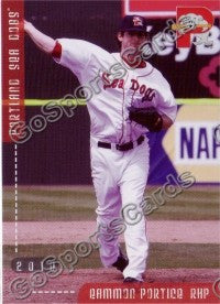 2010 Portland Sea Dogs Eammon Portice
