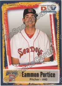 2011 Portland Sea Dogs DAV Eammon Portice