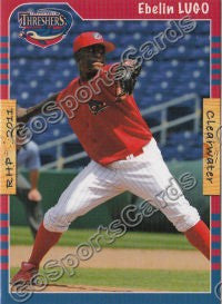 2011 Clearwater Threshers Ebelin Lugo