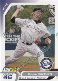 2012 Grand Junction Rockies Eddie Butler