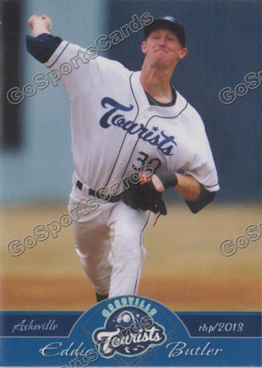 2013 Asheville Tourists Eddie Butler