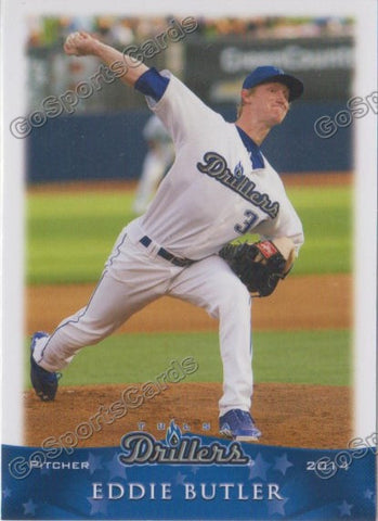2014 Tulsa Drillers Eddie Butler