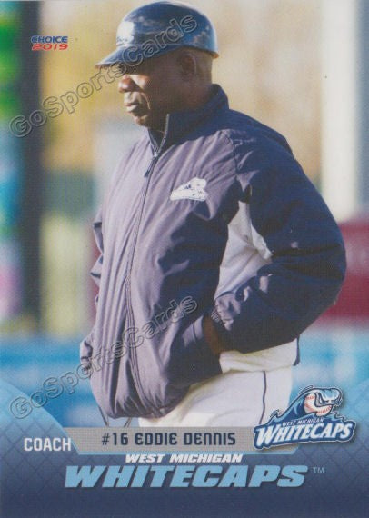 2019 West Michigan Whitecaps Eddie Dennis