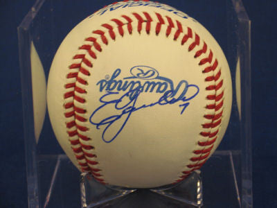 Eddie Gamboa signed Baseball Auto