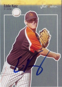 Eddie Kunz 2007 Just Minors Just Rookies #31 (Autograph)
